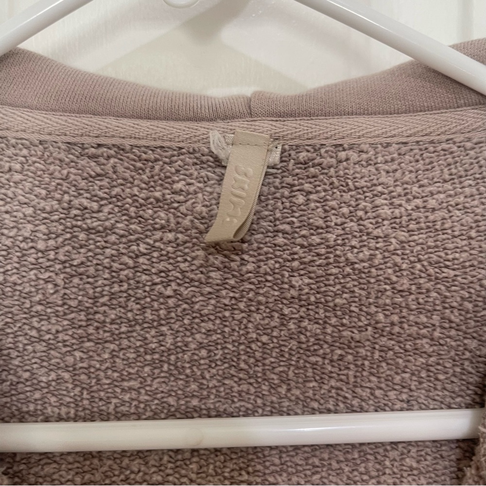 Skims Classic Hoodie in Stone - Picture 6 of 16